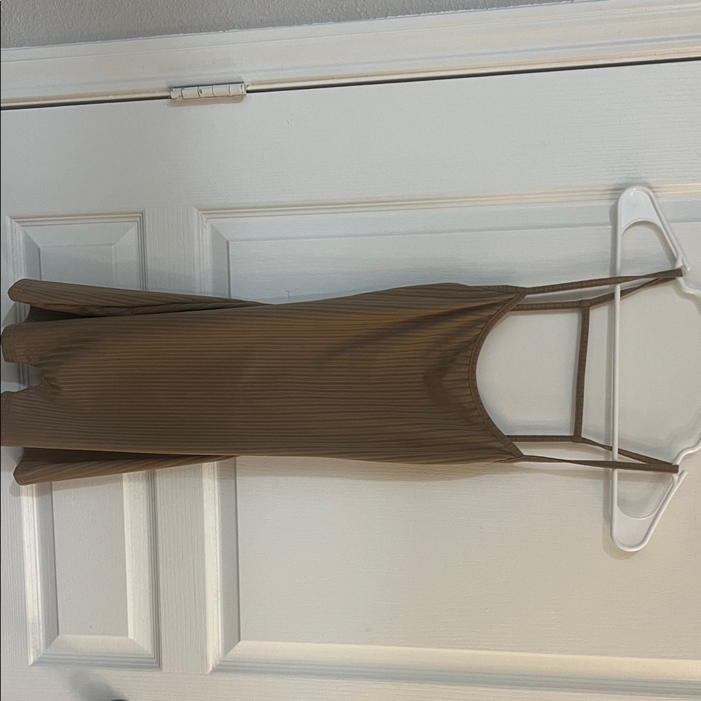 Brown romper